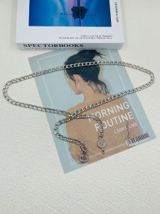 Metal Chain Belt Ladies Decoration Skirt Denim Retro Easy Matching Waist Chain Accessories Sweater Waist Slimming Phants Zipper