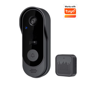 EDUP | Works with Tuya Doorbell With Camera Wireless Doorbell Smart WiFi HD Outdoor Phone Camera Security Video Intercom Night Vision