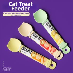 Extrusion Cat Feeding Spoon