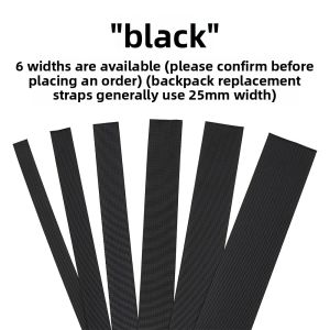 High-Strength Nylon Book Bag Strap Colorful Encrypted Waist Bag Replacement Strap