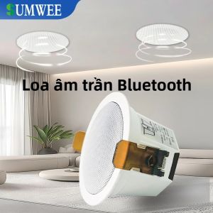 Loa Trần Bluetooth Mini 2 Inch Hệ Thống Âm Thanh Nổi Trong Nhà Hệ Thống Âm Thanh Nổi Trong Nhà Loa Âm Thanh Nền Chất Lượng Cao Loa Âm Thanh Nền Chất Lượng Cao