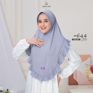 Terbaru Bergo Arrafi Ar 644 Jilbab Rempel Plisket Kerudung Stella Adem Terlaris 2022 ORI Daily Ped Antem Simple Polos