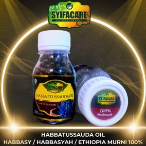 Kapsul Habbatusauda Premium Syifacare 200 Kapsul - Ekstrak Murni Habbasya Asli untuk Kesehatan Imun