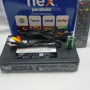 Receiver Nex Parabola Biru Terbaru FREE ALL CHANNEL 1 BULAN
