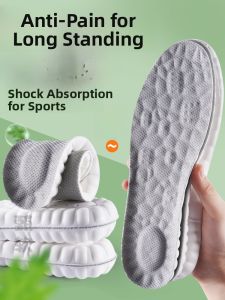 XIANZHAO | Sports Shoe Insoles Thickened Breathable Sweat Absorbent Mens Model Shockproof Anti Pain Long Time Standing Comfortable