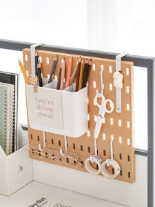 Office Hole Board Hanging Storage Rack Workstation Transformation Tool Home Use Punch Board Wall Mounted Organizer