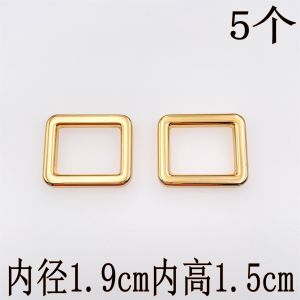 Handmade Bag Hardware Accessories Shoulder Strap Buckle Connector Adjuster Buckle 1.9cm Fashionable And Durable Leather Goods