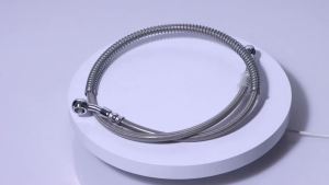 EELHOE | [NM]50-200CM Motorcycle Brake Oil Hose Brake Line Universal Motorbike Stainless Steel Braided Pipeline Modification Parts[NM]