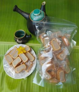 BÁNH XÀ LAM DỪA NON NƯỚNG _ bao bì riêng _ Sản xuất tại Bến Tre