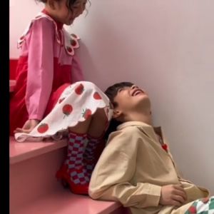 Blazer shirt + Printed trouser