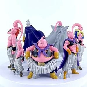 Bandai | 8Pcs/Set Dragon Ball Z Majin Buu Figure Toys Anime DBZ Super Saiyan Action Figurine PVC Model Toys for Children Adult Gifts