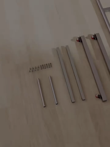 ราวตากผ้าราวตากผ้าสแตนเลส สแตนเลส304 มีล้อ 2ชั้นเกรด304 ราวตากผ้า 2ชั้น 180cm ราวแขวนผ้า 200cm