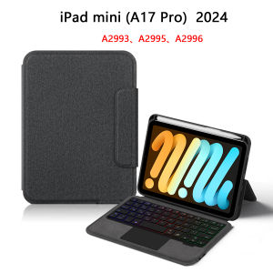 AJIUYU | AJIUYU Smart Magic Keyboard For iPad Mini (A17 Pro) 2024 8.3 Inch Mini 7 7th Generation Mini7 TouchPad Backlight Keyboard Case