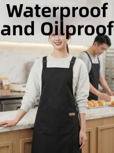KAILANFAN | Custom Logo Printed Waterproof Oil-Resistant Work Apron