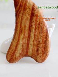 Wooden Scraping Board Massager for Acupoints Body Leg Back Eye Face Universal Meridian Therapy Stick