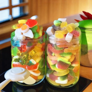 QUFANGZHI | Colorful Burst Soft Candies for Kids Leisure Snacking