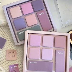 MD-A117 Sticky Note Bentuk Eyeshadow Mini / Sticky Notes Macaron Pallate Edition / Memo Tempel Mini