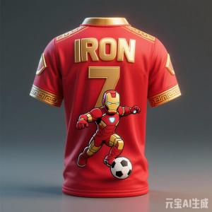 Hasbro | Comic Marvel Iron Man 3D Printed Childrens Boys and Girls T-shirt Outdoor Quick-Dry Breathable Sports Top