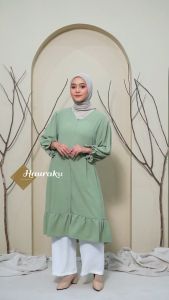 Tunik Crinkle Airflow Jumbo Premium Hauraku