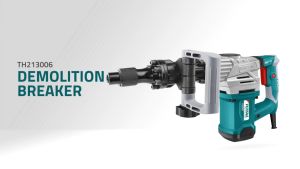 KNN-DIY TOTAL TH213006 DEMOLITION BREAKER SDS HEX 1300W | Total TH213006 Heavy Duty Demolition Hammer With Anti Vibration System