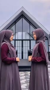 Gamis Couple Lebaran Ibu Dan Anak Perempuan Qirani Dres KF Bahan Sabrina Anti UV Mix Ceruty Babydoll L XL XXL BISA DIBELI TERPISAH Dress Muslimah Wanita Simple Elegan Baju Muslim Anak Umur 10 - 12 Tahun Warna Burgundy Dusty Hitam Sage