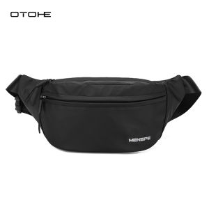 OTOHE Mens Waist Bag Sports Chest Bag Crossbody Bag Outdoor Cycling Bag Waterproof Bag Lightweight Casual Bag Fitness Bag Phone Bag Versatile Fashion Chest Bag Travel Bag