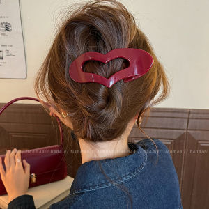 Large Size Duckbill Hair Clip Womens Shark Clamp Hair Gripper Simple Style Hair Accessories Grid Pattern Hair Clips