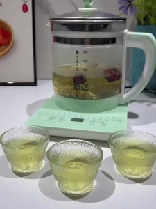 SG [In Stock]Electric Health pot Teapot 1.8L Multi-Function Kettle Thick Glass Kettle Thermos