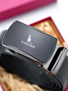 Kangaroo | Mens Genuine Leather Automatic Buckle Belt