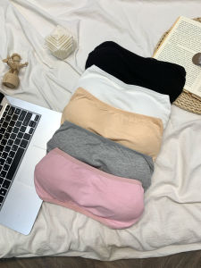 Slim Looking Vest Inner Match Strapless Tube Top Intimates Womens Bra Summer Black Push up Wrapped Chest Beautiful Back Tank-Top New Arrival