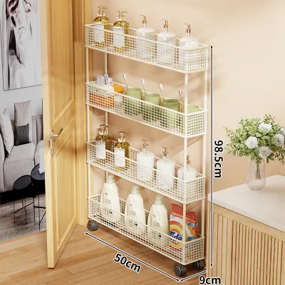 MUGG | Kệ Lưu Trữ Khe Cửa Phòng Tắm Mỏng 10cm