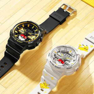 (With Box/49mm)100% Authentic Pokemon Watch for Kids Boys Waterproof Watches Digital Watch for Kids Girls Children Wristwatch Scratch Resistant Pikachu Watch Cute Wristwatch Kids Watch Birthday Gift 8572