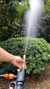 【รับประกัน 5 ปี】เครื่องฉีดน้ำแรงดันสูง ไร้สาย หัวฉีด23000mAh 2 ของแถม9ชิ้น เหมาะสำหรับล้างรถ ชลประทานการเกษตร รดน้ำต้นไม้ แรงฉีดไกลถึง500เมตร ปืนฉีดนำแรงสูง เครื่องล้างรถ