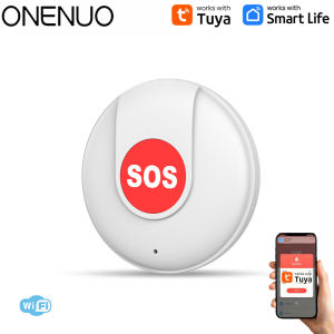 New WiFi SOS Button Tuya APP Alert Emergency Panic Button For Wireless Security Alarm Device for Elderly Kids Home Safety