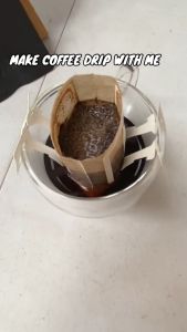 Hazelnut: Drip Bag 50pcs | Coffee Drip 13g Instant Brew Pour Over Brewing Method by Coffee Grounds PH