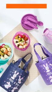 Set Tas Bekal ANYA Lunch Bag set of 4Pcs - PACKING DUS