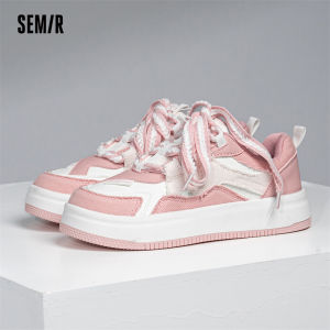 Semir | Giày Sneaker Nữ Đế Dày Phong Cách Casual Đa Năng Mùa Thu Màu Trắng
