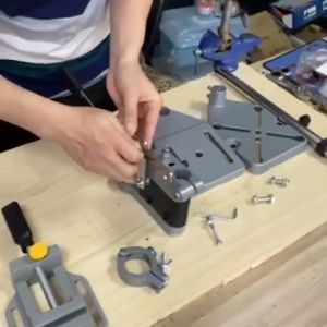 รับรองและปรับความสูงสว่าน - แท่นสว่าน แท่นเจาะ รุ่นใหม่ เนกประสงค์ เหล็ก ทั้งไม้ โลหะ ปรับความสูงได้ แท่นจับสว่าน แท่นจับสว่านปรับระดับได้