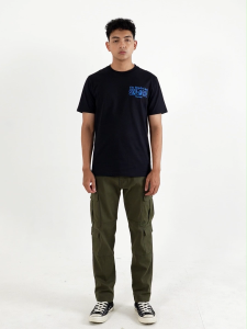 3Second Kaos Pria Lengan Pendek Regular Fit Katun Beach Club OL-C910425