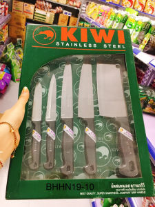 Bộ Dao 5 Món Kiwi Cao Cấp Thái Lan Hàng Chính Hãng