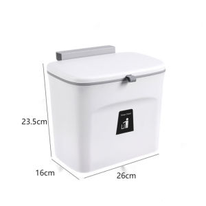 PAKCHOICE | Elevated Mobile Large Capacity No-bend-over Kitchen Trash Can