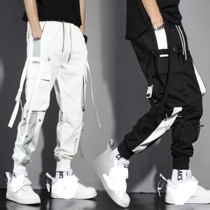 SHALOM Multi-Pockets Korean Cargo Pants For Men and Women Elastic Waist band Affordable - A129