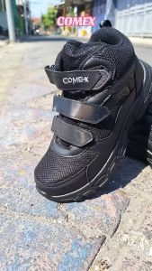 WIJAYA- Free Kaos Kaki Sepatu beli Sepatu COMEX HYBRID 31-36 / Sepatu Sekolah Hitam / Sepatu Sneakers Anak / Sepatu Keren /Sepatu Perekat
