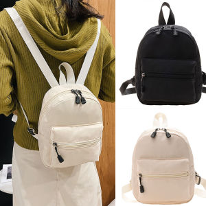 Christmas gifts Mini Womens Backpacks Trend Nylon Female Bag Small School Bags White Rucksack For Teen Girls Fashion Casual Backpack