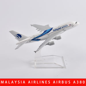 JASON TUTU Malaysia Airlines Airbus A380 Airplane Model Aircraft Diecast Metal 1/400 Scale Planes