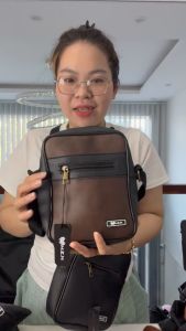 Túi đeo chéo lịch lãm đa chức năng Men Cacix [Có bảo hành]