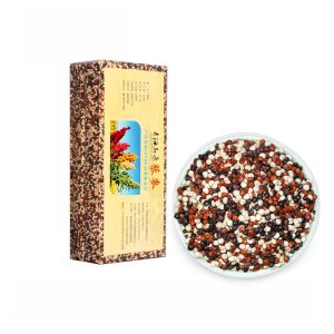Authentic Qinghai Tricolor Quinoa Rice White Quinoa Coarse Grains Porridge Main Course Brown Rice Non-GMO 500g Bag