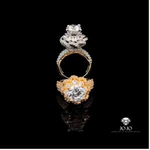 N1251 Nhẫn nữ đính đá CZ cao cấp sáng lấp lánh JOJO