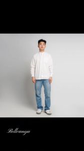 Kemeja Polos Lengan Panjang & Kemeja Shanghai Pria