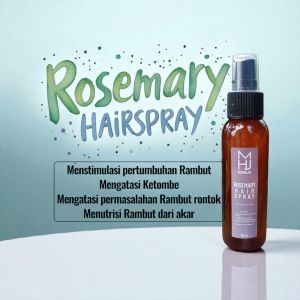 Hair Spray Rosemary Perawatan Rambut by Mahajo Mengatasi Rambut Rontok Ketombe menumbuhkan rambut